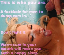 trainingforsissies:  You NEED to be trained SISSY!