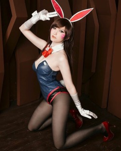 chickcosplay:  Bunny Suit D.va (Unknown Cosplayer) http://ift.tt/2kSXkEO