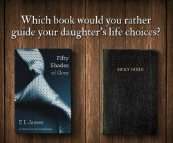 atheistcartoons:  Let’s see.One of these books secretly promotes a specific form of slavery, features multiple acts of rape and torture, and one guy who is arbitrarily in charge (it’s never explained why) and has no idea what he’s doing. It’s
