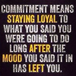 Everyone can make impulse decisions and say they are going to do something. Bout how many will actually stick to it. Commit. And make a change. #commitment #loyal #manofyourword #fitness #life #motivation #mood