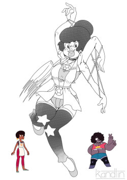 New FusionSketch Stream Commission forWhitewhiskey of a fusion between Smokey Quartz and Jenny from Stephen Universe Patreon   DISCLAIMER: All characters and situations are fictional and over the age of 18. Images are in no way meant to glorify rape,
