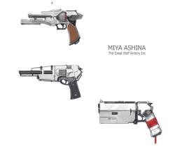 As you might know I have started my Game Development Program this year and this is my Hand Guns concepts. Really love my classes! ^_^ 