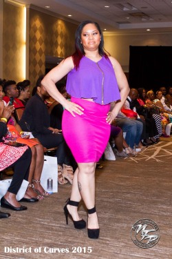 planetofthickbeautifulwomen2:   @ The District of Curves Fashion Show 2015   