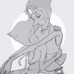buroques:  im doing a femslash challenge on my own time so… pearlapis!  