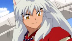 Name: Inuyasha Anime: Inuyasha Occupation: Half-Demon Age: 15 in human years Inuyasha is the youngest son of Inu Taishō and his human lover Izayoi and powerful for only being a half-demon. Defensive and aggressive, he seeks to become a full fledged demon