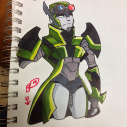 etracentric:  Crosshairs is quite fun to draw I also haven’t drawn any robots/transformers in 2 years, but I still got it
