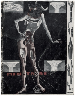 Cover of Minotaure no. 8, illustrated by Salvador Dalí, Paris, 1936