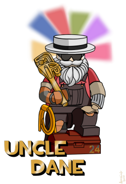 avastindy:  Well, my Twin saw my Lego Engineer from earlier and said, “You better make him look like Uncle Dane.” So I did :) 