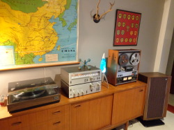 asprobouy:  Teac Full House TS-270S Belt Drive TurntableBX300 DC Integrated AmplifierTX300 Stereo TunerA-4300SX Reel to Reel 