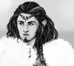 kickingshoes:  f you tumblr this is the third time i’ve tried to edit this Dis (Or rule 63’d Thorin, I like that idea coming up in fic where they look like twins) I wanted to say i wanted to do the rest of the company like this and i can’t decide