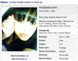 Profile Spotlight (Woman): What a cutie pie! You know what they say about cutie pies&hellip;