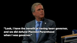 micdotcom:  Jeb Bush defunded Planned Parenthood and now Florida is one of the worst states for women’s healthIn 2001, Gov. Jeb Bush cut 跎,843 for family planning services for poor women through Planned Parenthood in Florida. Now, 25% of women in