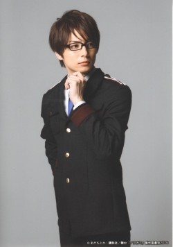 silverwind:  Wada Takuma as Kazuma - Noragami stage play photo sets A, scanned by silverwind. Please do not repost the scans. 