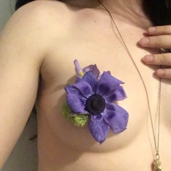 herdirtylittleheart:  Flower Fairy LooksJune 8th 2018 - Sabina teaches us how to make pasties and jewellery from fresh flowers (Heart, Beth, Mo, Peach, Kitten, Sabina, Ms.O &amp;     Elly)