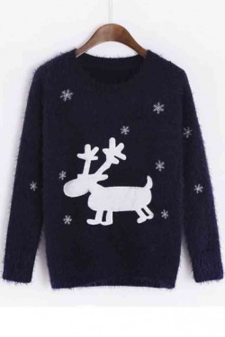 ohsointensecandy: Do you like these christmas deer pattern sweaters? Left  \  Right Left \  Right  Left  \  Right  Left  \  Right  The price is discounted, don’t hesitate, pick one. Worldwide shipping. 