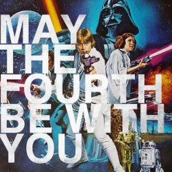 May the Fourth Be With You!!!!! #starwarsday #starwars #darthvader #lukeskywalker #hansolo #leiaskywalker #c3po #r2d2