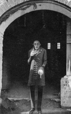 cryptofwrestling:The Iconic image of Max Shreck  as Count Orloff in Nosferatu (1922)
