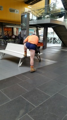 tradiespotter:  Hot tradie ass spotted in Southern Cross today â€¦. yum 