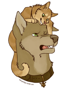 askspndogs:  Cats &amp; Dogs - trade thing with the amazing Drei of my boys &amp; her boys If you seriously never checked out her supercatural ask blog seriously what are you doing Drei is a super talented artist &amp; a super nice person,she was one