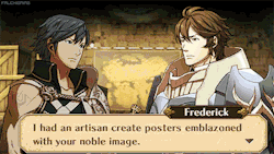 falchioning:  In whose… You hung this pict… In EVERYONE’S tent?! [x]  I JUST GOT THIS OH MY GAWD THIS GAME I CAN&rsquo;T ANYMORE YOU&rsquo;RE DOING ALL THE WORK FOR ME