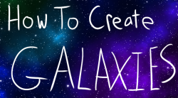 art-res:  magiciansardonyx:    I got a request to do a tutorial on how to create galaxies! Well, here you go!! Painting galaxies is so much fun, and can be really calming. So have fun!!  If you have any questions or if I made a mistake, feel free to