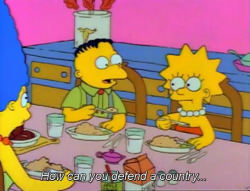 betterbemeta:  pokemonpika77:  Guys, this is season ONE of the Simpsons.  the best part is that this is an irony moment (the joke is that Homer is not very bright but says this and we don’t expect it) but totally appropriate when you think about his