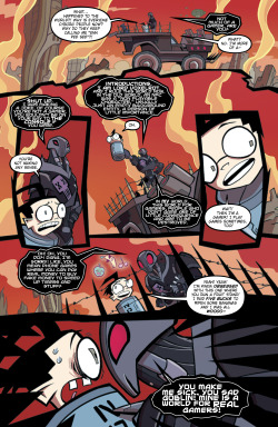 Lord Voxelrot tells it like it is.Invader Zim #5