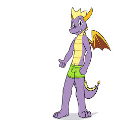 Teenage Dragon-ified Spyro, as requested in the chat.