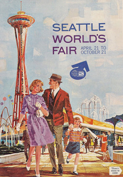 griftomatic:  Seattle World’s Fair ad 1962 by hmdavid on Flickr. 