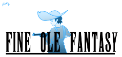 A logo for an RPG project. “The Fine Ole’ Fantasy.”