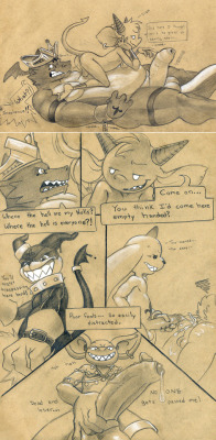 thealmightytush:The great King Felix found his castle has been infiltrated by the one and only asshole Imp! Well, maybe quite literally an asshole. As the king lays there bound and kept in place, made to be humiliated like every king should, wondering
