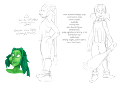OH WHY THE HELL NOT. Since there’s apparently going to be an Emerald on the show, I thought I’d post this before my little fanfic-headcanon gets blown to smithereens! (I only picked “Emmie” because it sounded like a human name. I had a reason