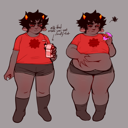 ddeeric:  have some horney (but sfw) karkat tf sequence shit and go follow my nsfw twit @dirtydeeric ONLY IF YOU’RE 18+