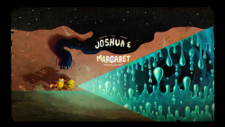 Joshua &amp; Margaret Investigations - title card designed by Michael DeForge painted by Nick Jennings