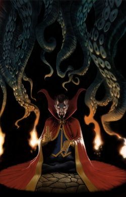 thehappysorceress:  Doctor Strange: Lovecrafted by Henry Ponciano