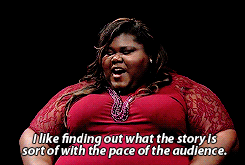 fionagoddess:Gabourey Sidibe &amp; Lily Rabe || An Evening With the Women of American Horror Story