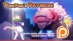 mylittledoxy:  powfooo:  CHOO CHOO~ everyone! I’m hopping on the Patreon train! http://www.patreon.com/powfooo If you’ve been following me for a while, you may have noticed that I don’t update much anymore. I simply can’t use my time on personal