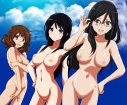rintaro-sama:  3 girls at once!! ^-^