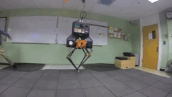 popmech:  How Many Dodgeballs Does It Take to Knock Over This Prancing Robot?They hit the emergency stop button, so the world may never know