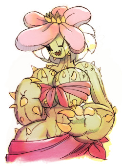 popplebot: Cactus-y girl. Loves to cuddle