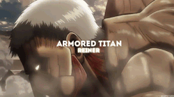 aishitetsuro:   #aotweek: Day 7 || Free Day→ Anything related to the titans↪ Power of the Titans   Current holders (anime only)    
