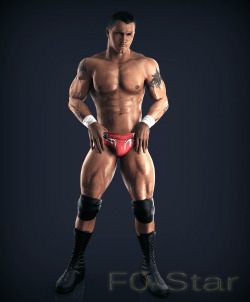 f0-star:  Time traveling, why not? I’m glad to have this texture mod done. I tried to make young Randy how he looked in 2005.Model by: @daemoncollection