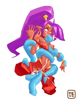 devirish:  Shantae (Patreon Request)My latest Sketch request for SerFredrick. hope you like it :)