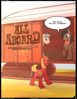 hasbro-official-clop-blog:  All Aboard the Fuck My Ass TrainAll Aboard by Braeburned by requestEnjoy the Pleasure~Quill