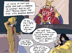 anxioussailorsoldier:  (i’d pay a lot to see sex ed videos as taught by silver age all might)