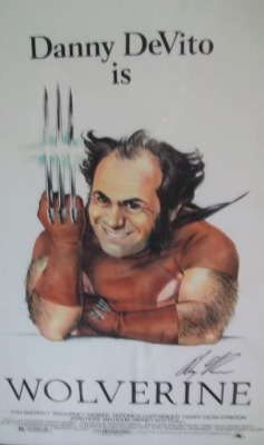 crossedmymind299:  I learned today that Stan Lee once wanted Danny Devito to play Wolverine and I want to exist in the universe where that movie happened 