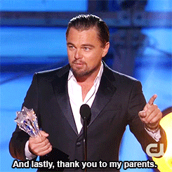 leonardodicrapio:  Leonardo DiCaprio accepting his award for Best Actor in a Comedy for The Wolf of Wall Street at the 19th Annual Critic’s Choice Awards, January 16th, 2014 