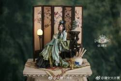 queensabriel: remo-ny: This is a cake.  This was made by Zhou Yi, a famous Chinese cake artist (nicknamed “Sugar King”) whose team just won several medals at the largest cake competition in the world. This exquisite cake, called “Lady in the