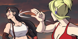 dansome0203:  Honestly, the ‘catfight’ with Tifa should have gone down this route. 