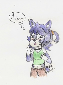 krisispiss:morgpandas:She go AWOO~@krisispiss Bonus: Awoo~Who wouldn’t awoo~ with this cutie~ :3